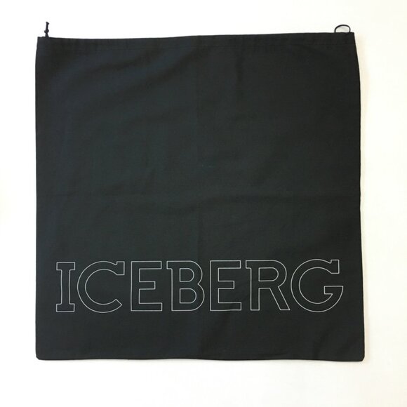 ICEBERG 20.5" x 20.5" Large Dust Bag for Handbag / Shoes / Clothings Black - Picture 1 of 11
